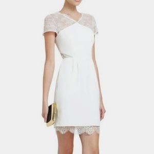 BCBG Nel White Lace dress - size 0